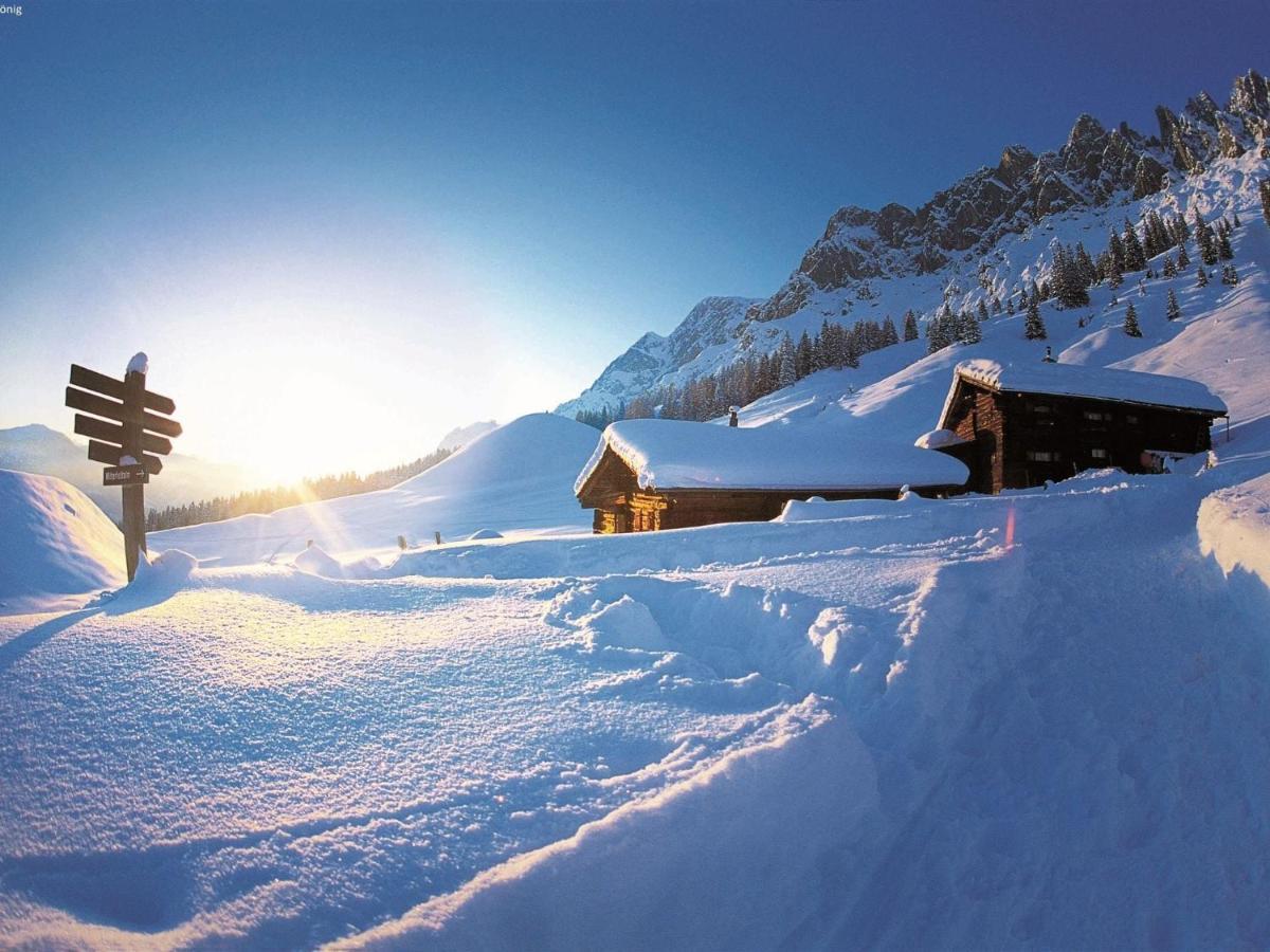 Semi Detached Chalet In M Hlbach With Sauna Mühlbach am Hochkönig Buitenkant foto